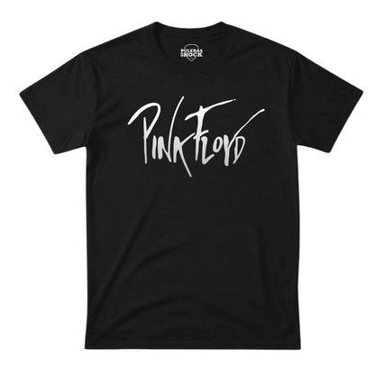 Polera MC Negra Pink Floyd Logo