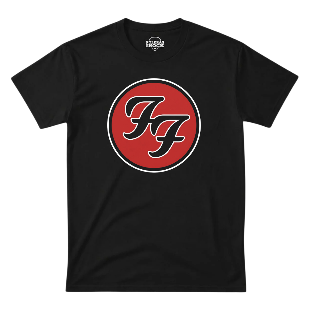Polera MC Negra Foo Fighters