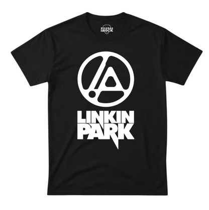 Polera MC Negra Linkin Park Logo