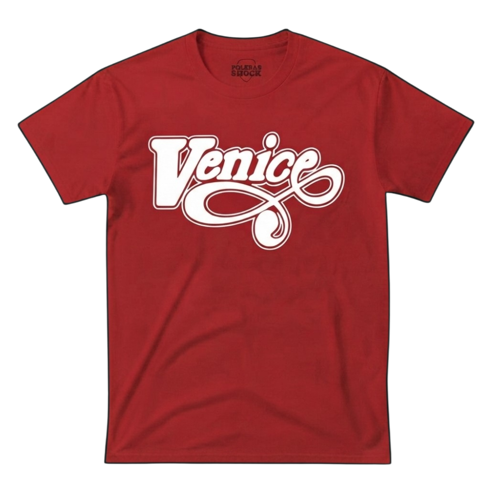 Polera MC Roja Taylor Hawkins Venice