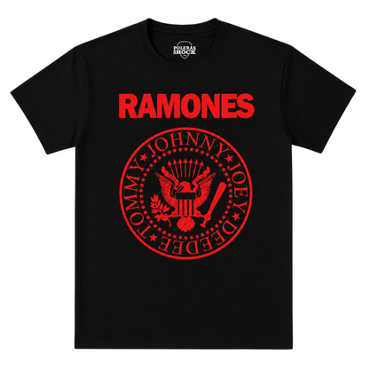 The Ramones Logo Rojo
