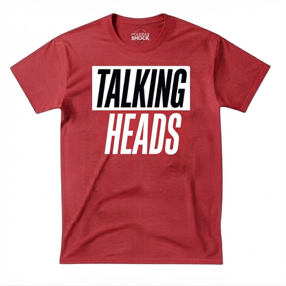 Polera MC Roja Talking Heads