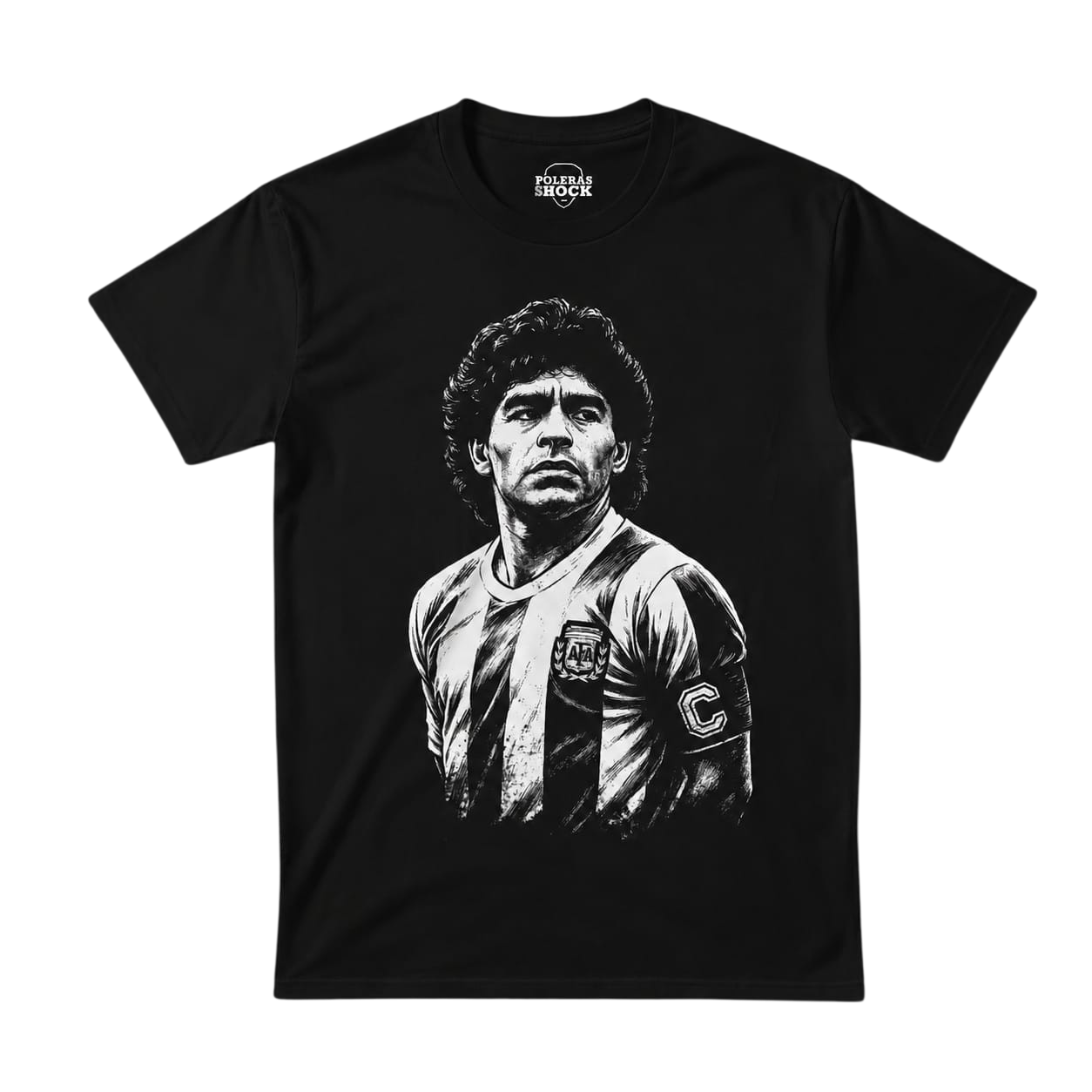 Polera de Diego Armando Maradona, leyenda del fútbol