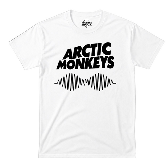 Polera Arctic Monkeys (Blanca)