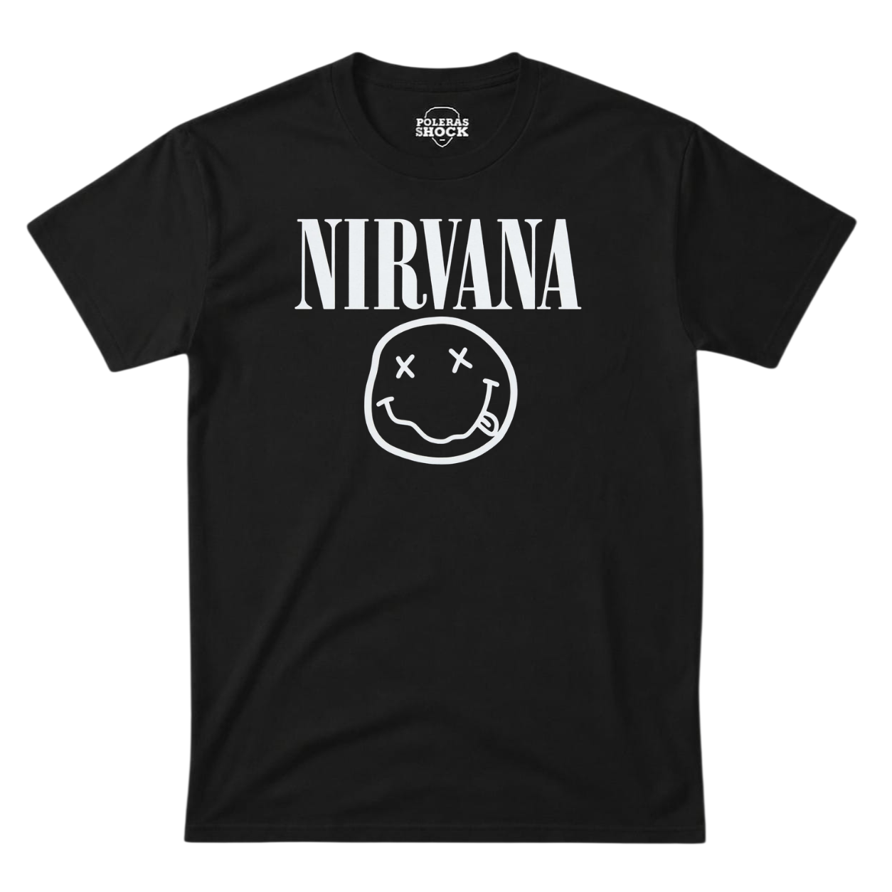 Polera Nirvana (Negra)