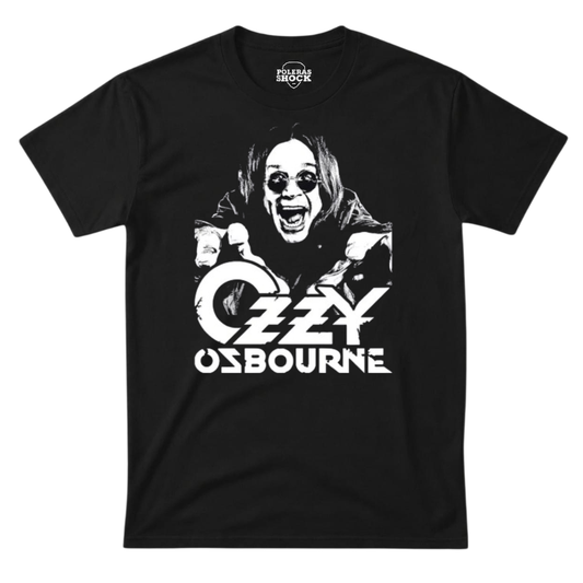 Polera Ozzy Osbourne (Negra)
