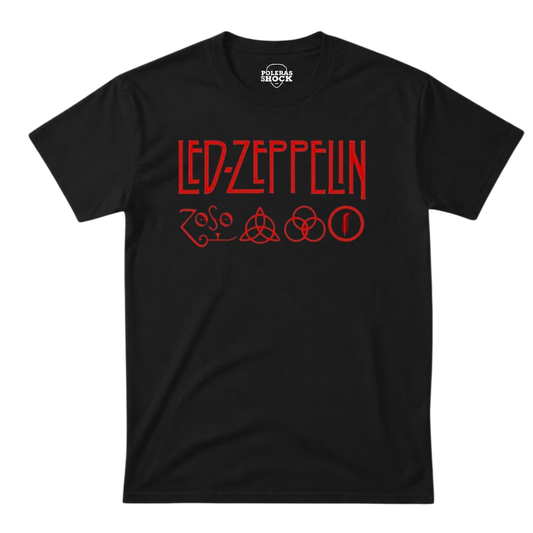 Led Zeppelin Logo Rojo