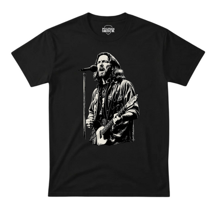 Polera MC Negra Eddie Vedder