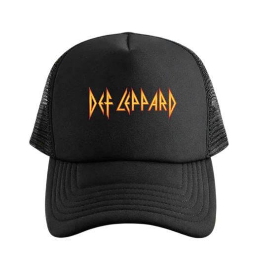 Jockey Trucker Negro - Def Leppard