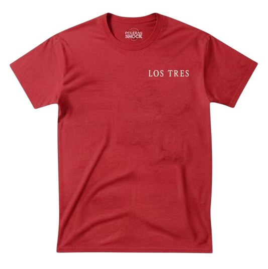 Los Tres Logo Pecho (Roja)