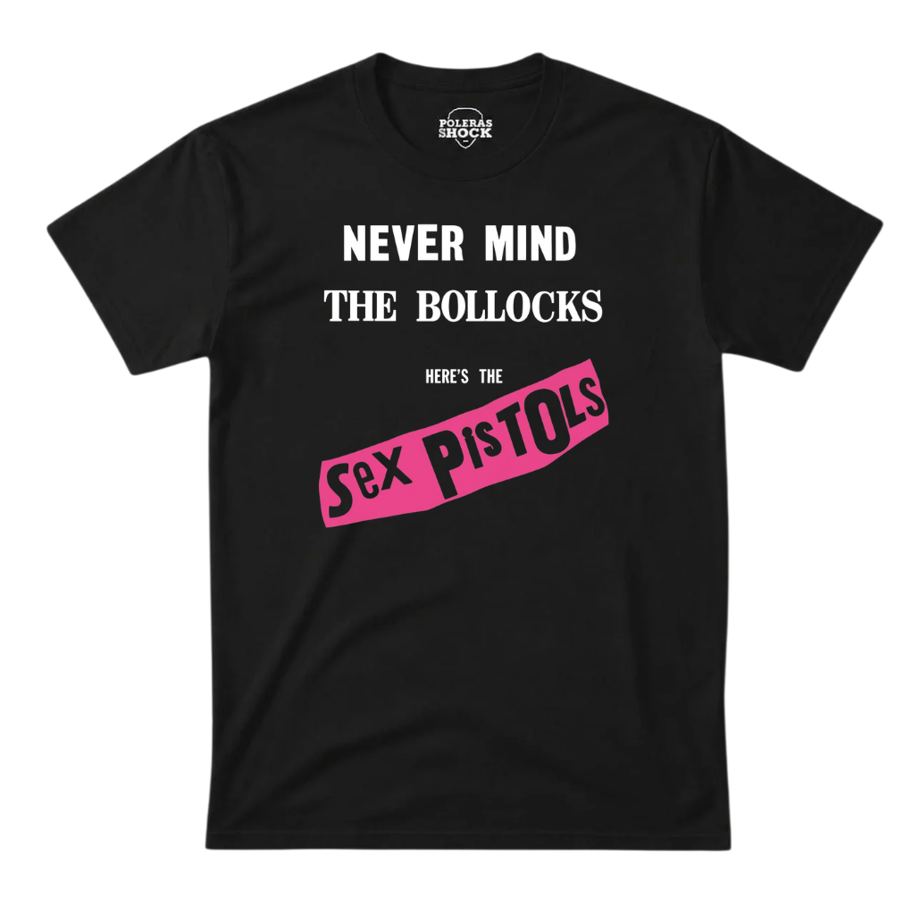 Polera MC Negra Sex Pistols