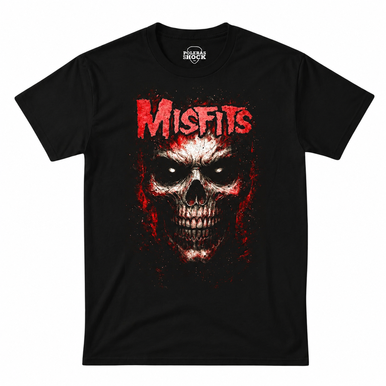 Misfits Calavera Roja Horror Punk