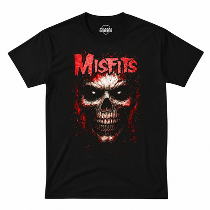 Misfits Calavera Roja Horror Punk