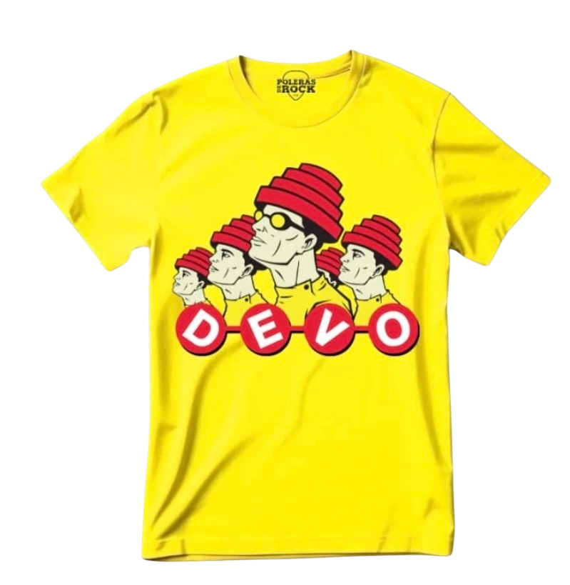 Polera MC Amarilla Devo