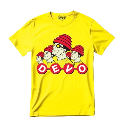 Polera MC Amarilla Devo