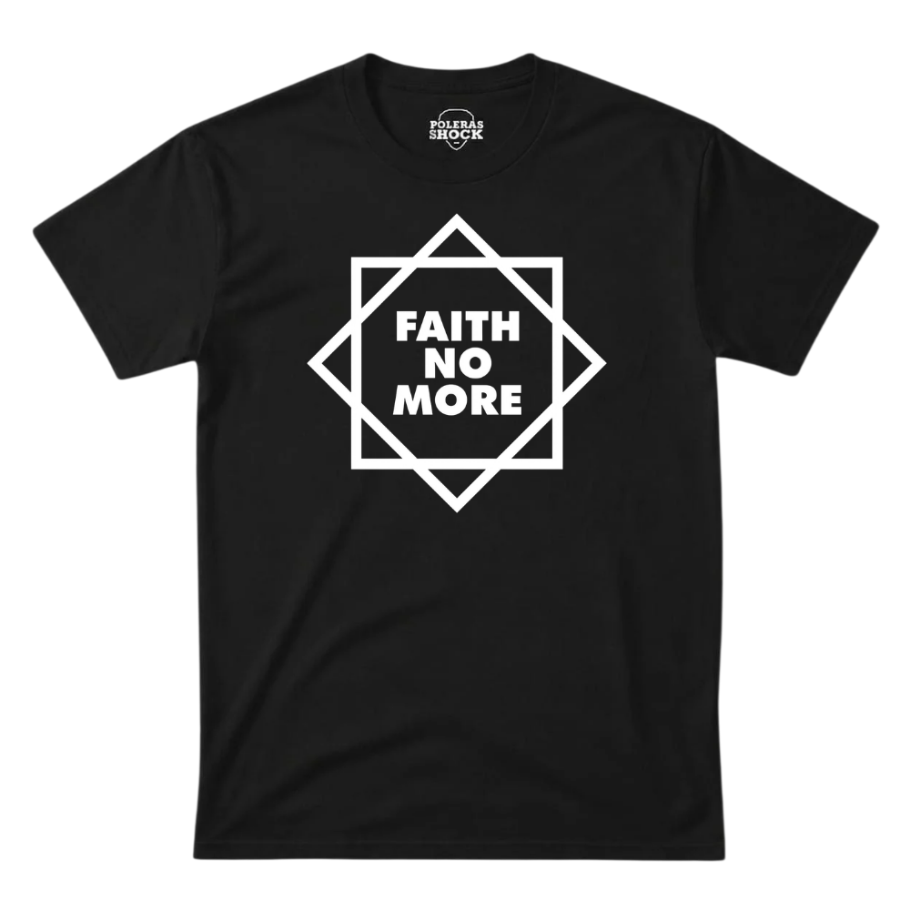 Polera MC Negra Faith No More