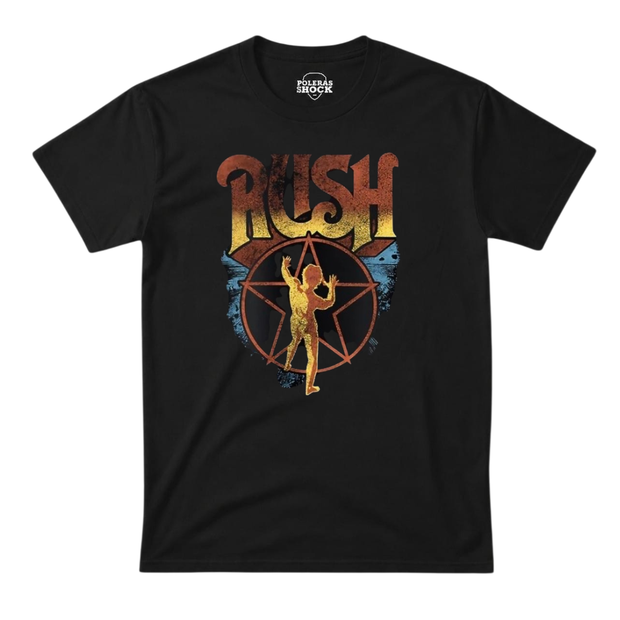 Polera Rush Logo Color