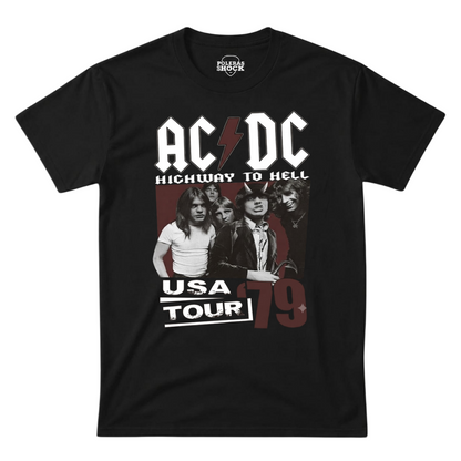 Polera AC/DC - Highway to Hell USA Tour '79