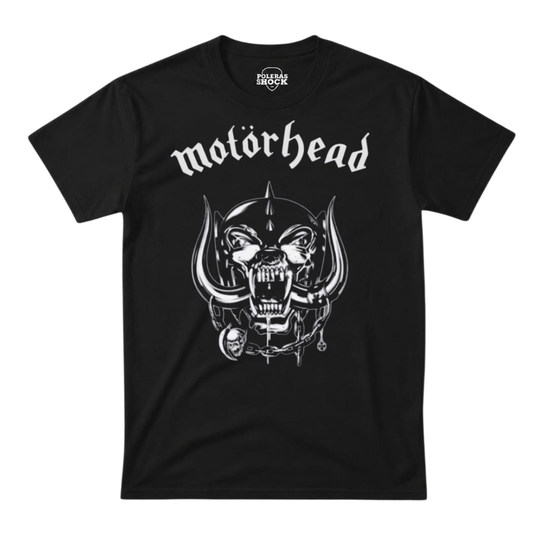 Polera Motorhead (Negra)