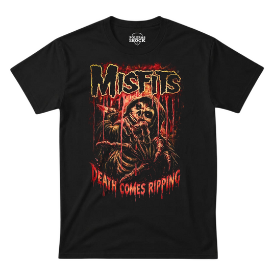 Misfits - Death Comes Ripping - Negra