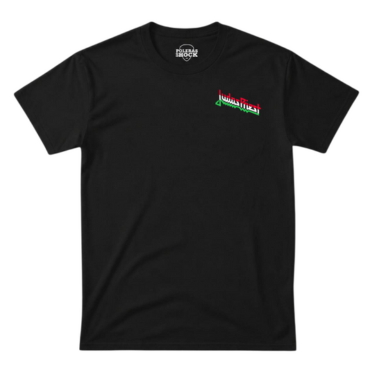 Judas Priest (Logo Pecho) Minimalista Tricolor