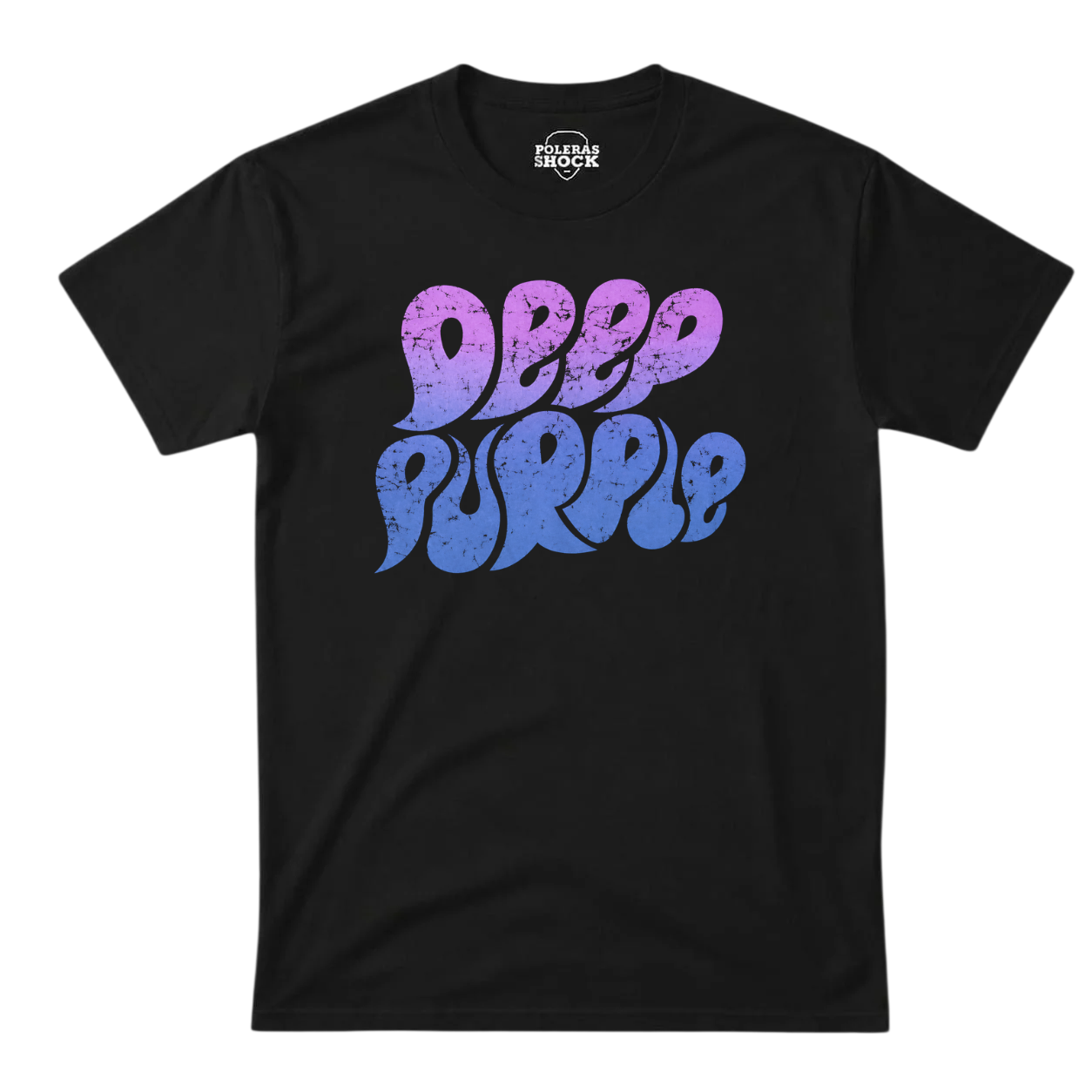 Deep Purple - Estilo Retro Degradado