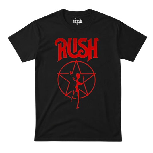 Polera Rush Logo Rojo
