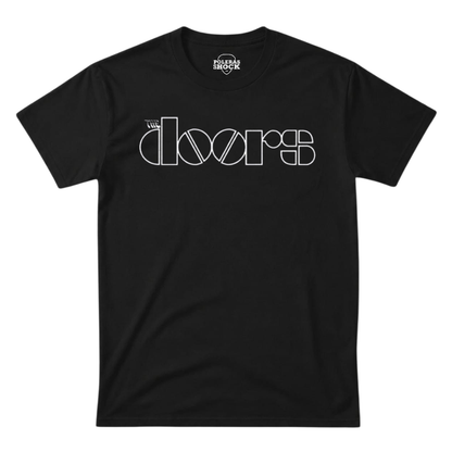Polera MC Negra The Doors Logo