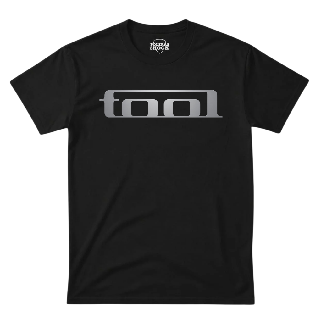 Polera MC Negra Tool Logo