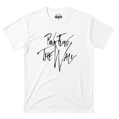 Polera MC Blanca Pink Floyd The Wall