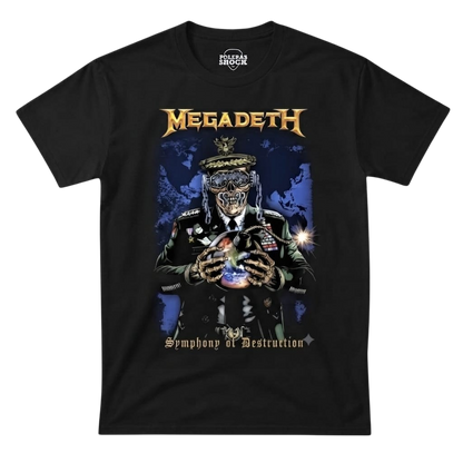 Polera Megadeth Symphony of Destruction (Negra)