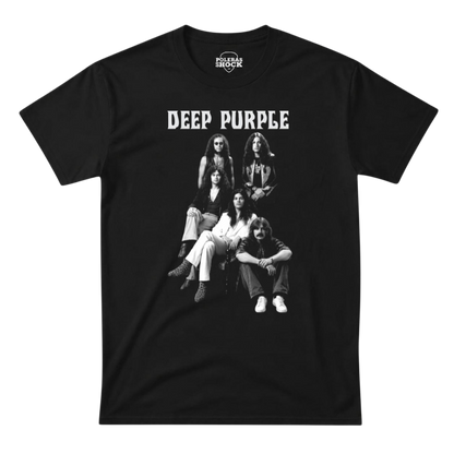 Deep Purple - Formación Clásica (Blanco y Negro)