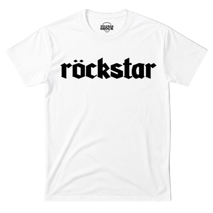 Polera MC Blanca Gustavo Cerati Rockstar