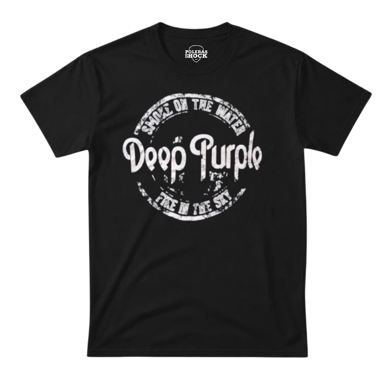 Polera Deep Purple (Negra)