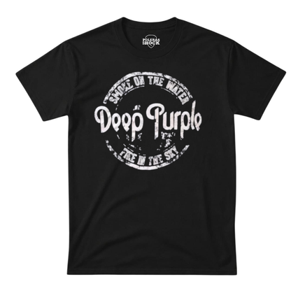 Polera Deep Purple (Negra)