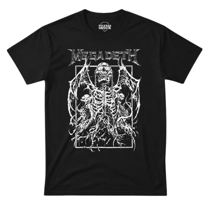 Polera Megadeth Ilustración Pecho