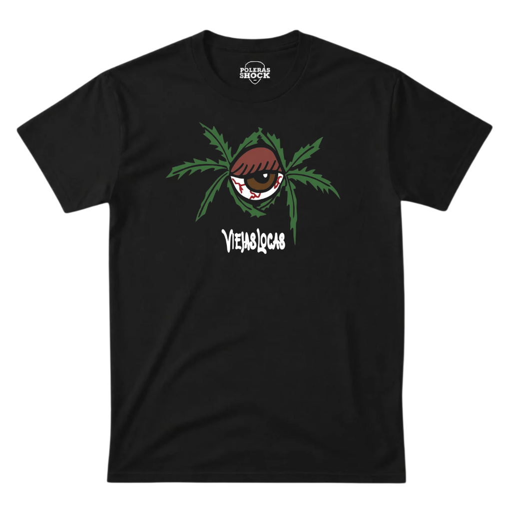 Polera MC Negra Viejas Locas