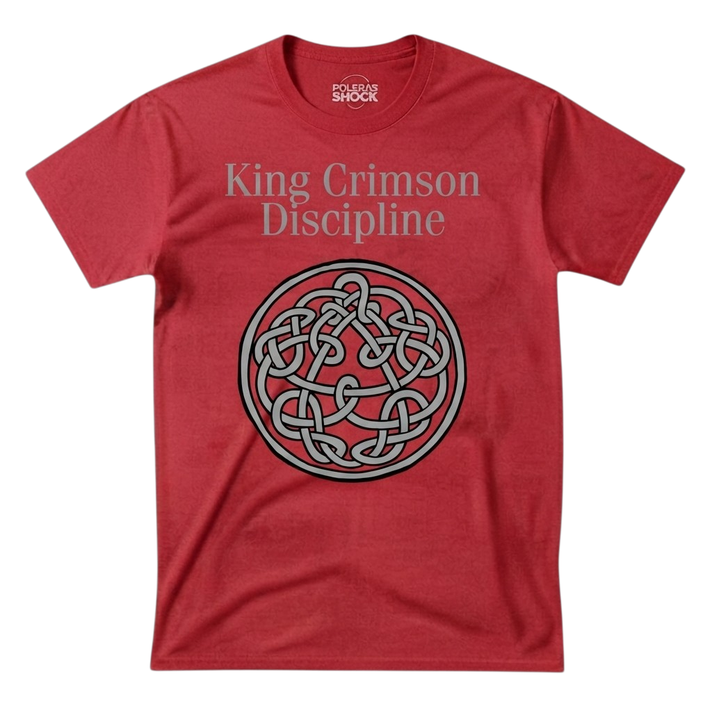 Polera MC Roja King Crimson Discipline