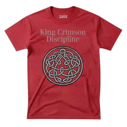 Polera MC Roja King Crimson Discipline