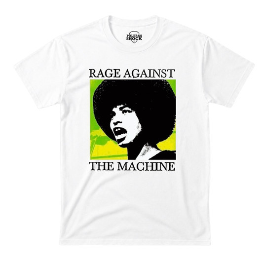 Rage Against The Machine Angela Davis (Blanca)