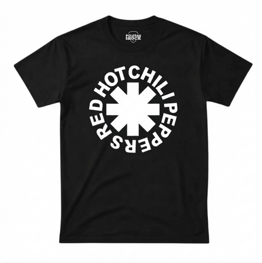 Red Hot Chili Peppers Logo Blanco (Negra)