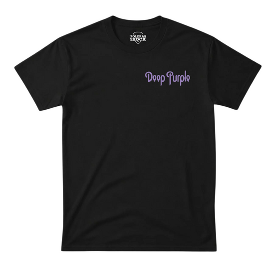 Polera Deep Purple Logo Pecho