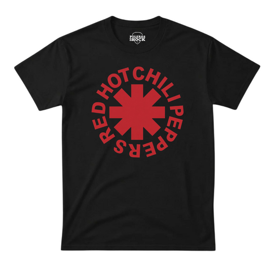 Red Hot Chili Peppers Logo Rojo (Negra)