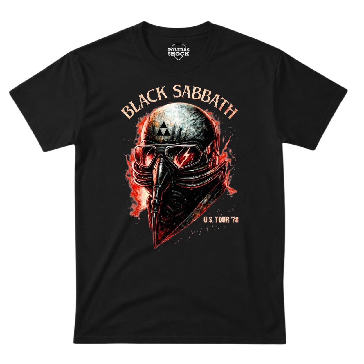 Polera Black Sabbath - U.S. Tour '78