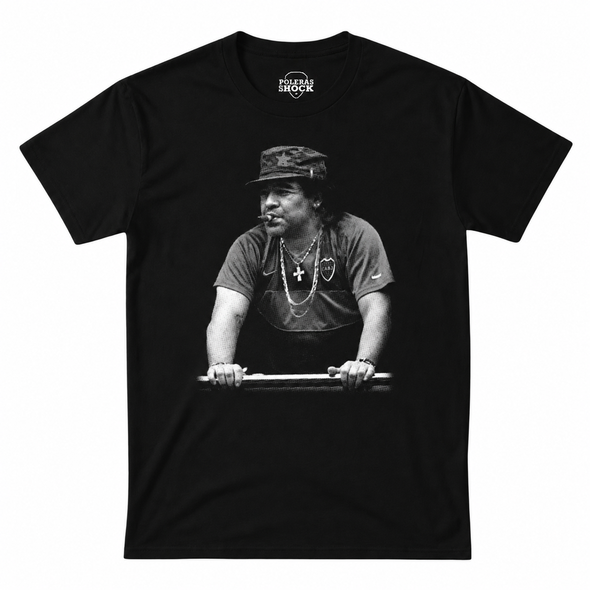Polera MC Negra Maradona