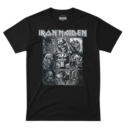 Polera Iron Maiden - Evolución de Eddie (Colección Clásica)