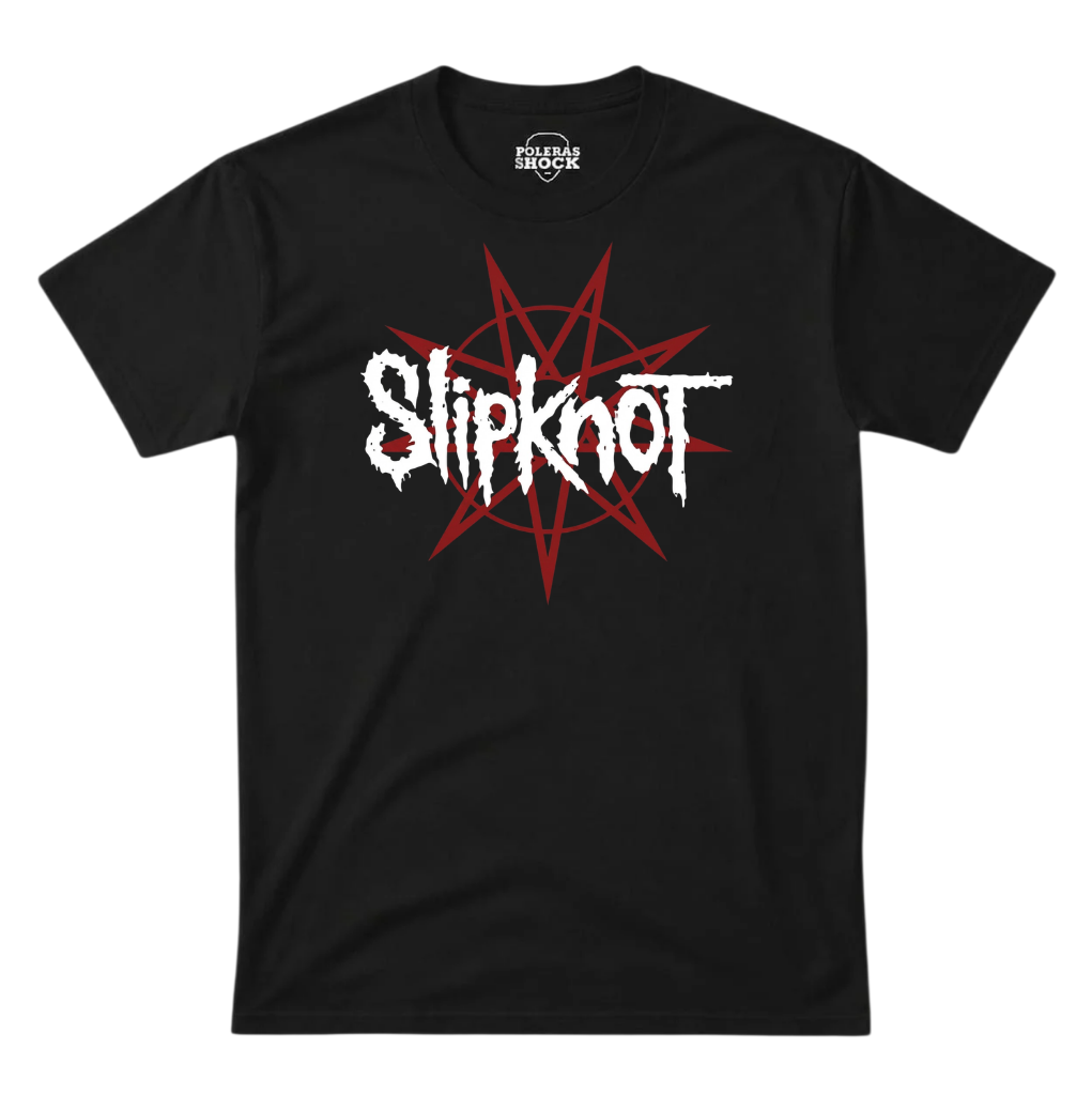 Polera MC Negra Slipknot