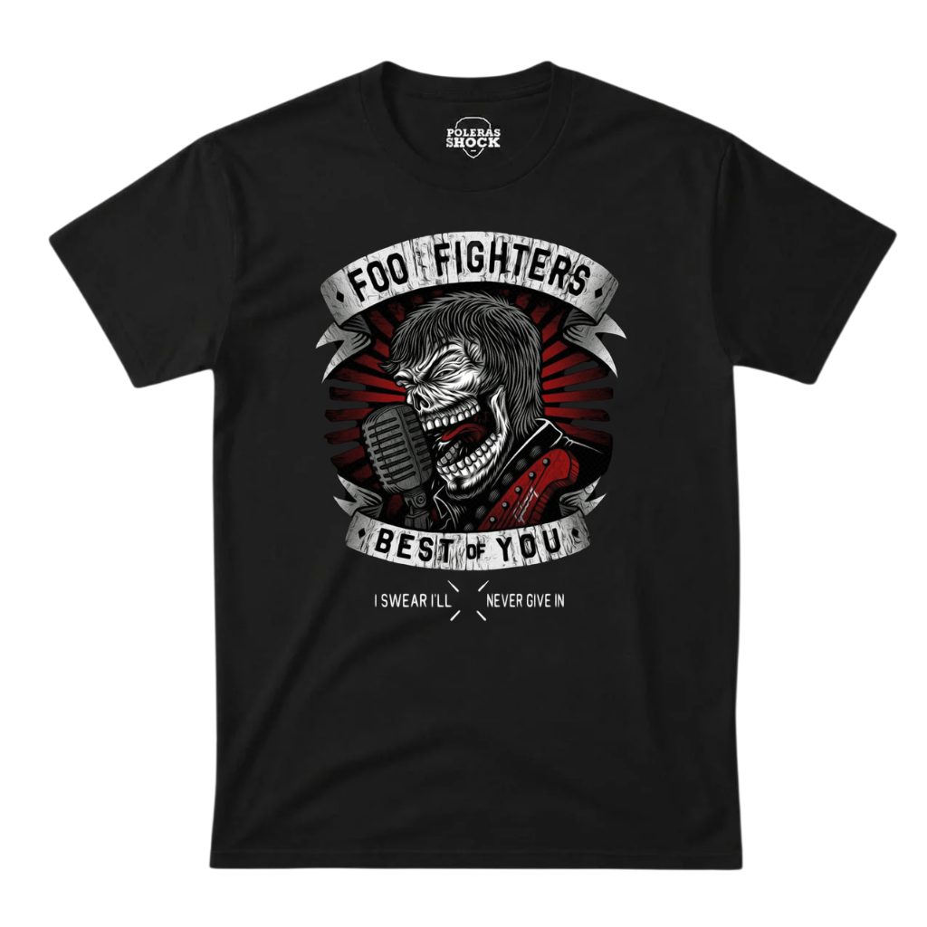 Polera Foo Fighters - Best of You