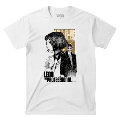 Polera Léon The Professional El Perfecto Asesino – Mathilda y Léon Cine de Culto Blanca