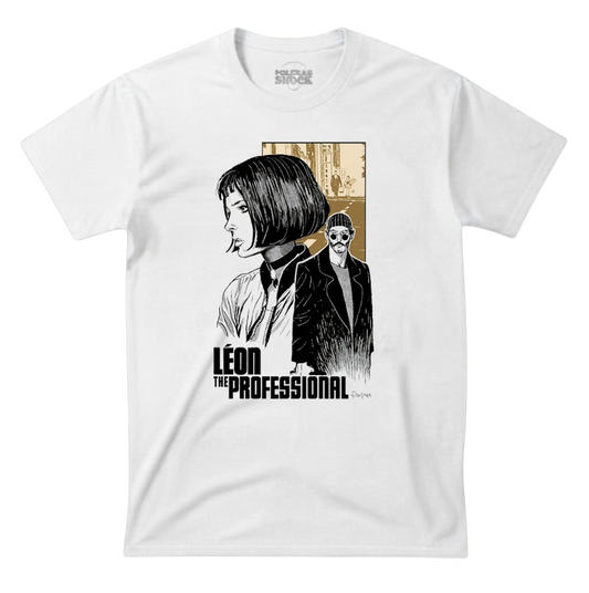 Polera Léon The Professional El Perfecto Asesino – Mathilda y Léon Cine de Culto Blanca